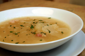 Turnip and Bacon Soup