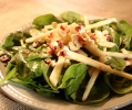Spinach Salad with Apple and Feta